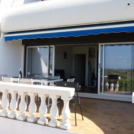 شقة Sol-y-days Flamant, Superbe En Rez De Jardin Avec Grande Terrasse Et Jardinet, Face A La